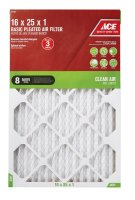 (image for) 16 in. W x 25 in. H x 1 in. D Pleated Pleated Air Filter