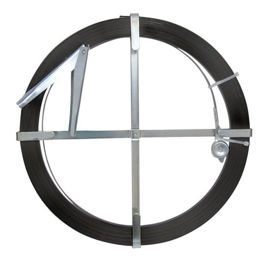 (image for) 100 ft. L Flat Steel Sewer Rod