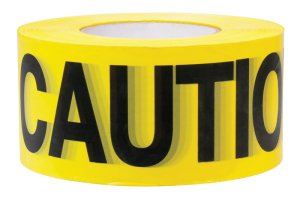 (image for) 1000 ft. L x 3 in. W Plastic Caution Barricade Tape