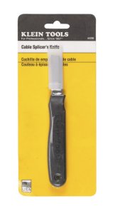(image for) 6.2 in. Cable Splicer's Knife Black 1 pk
