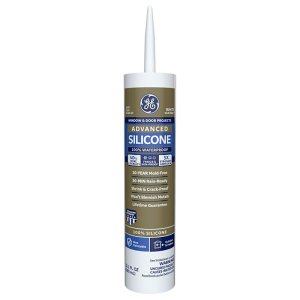 (image for) White Silicone 2 Window and Door Caulk Sealant 10.1 oz