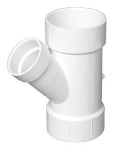 (image for) Schedule 40 4 in. Hub x 4 in. Dia. Hub PVC Reduci