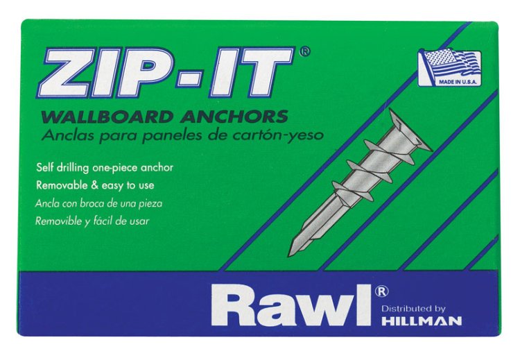 (image for) .138 in. Dia. x 1 1/4 in. L Zinc Round Head Wallboard An