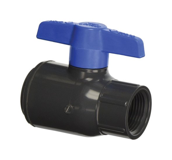 (image for) 3 in. FPT x 3 in. Dia. FPT PVC Utility Ball Valve