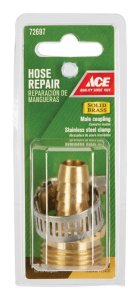 (image for) 1/2 in. Hose Barb x 3/4 in. Male Brass Threaded Male Hose Re