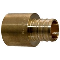 (image for) 1/2 in. PEX Barb X 1/2 in. D Male Brass Pipe Adapter