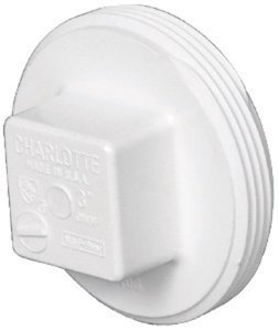 (image for) Schedule 40 6 in. MPT PVC Clean-Out Plug