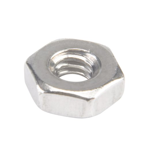 (image for) 8 in. Stainless Steel SAE Screw Nut 100 pk