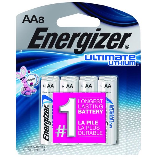 (image for) Energizer Ultimate Lithium Ion AA 1.5 V 3 Ah Electronics Battery