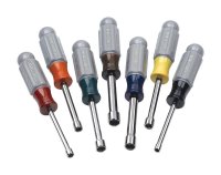 (image for) Multi Size in. Metric Nut Driver Set 2.9 in. L 7 pc.