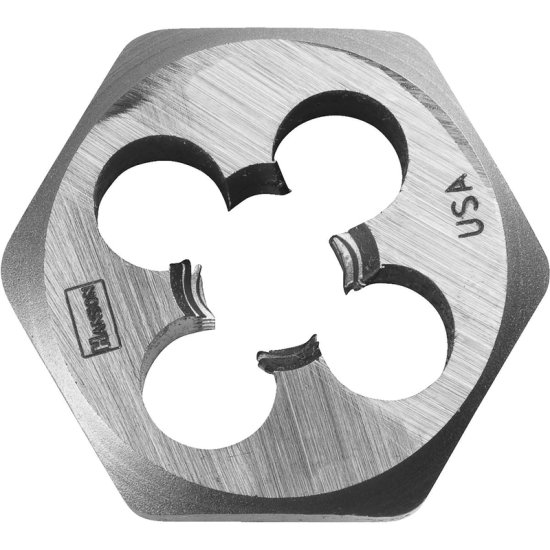 (image for) High Carbon Steel SAE Hexagon Die 3/4 in.-10NC 1 pc