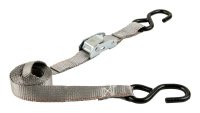 (image for) 1 in. W x 6 ft. L Gray Tie Down 400 lb. 1 pk