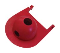 (image for) Class Five Toilet Flapper Red Rubber For Kohler