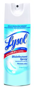 (image for) Crisp Linen Scent Disinfectant Spray 12.5 oz 1 pk