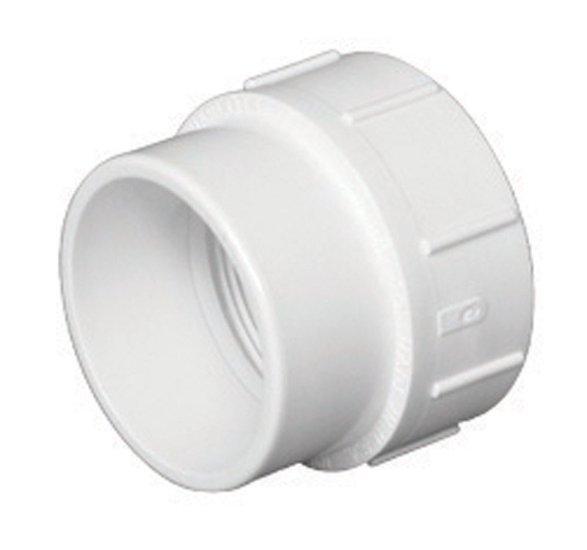 (image for) Schedule 40 4 in. Spigot x 4 in. Dia. FPT PVC Pip