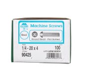 (image for) No. 1/4-20 x 4 in. L Combination Round Head Zinc-Plated