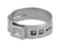 (image for) 1 in. PEX Stainless Steel Pinch Clamp 10pk