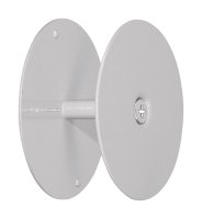 (image for) Gray Steel Hole Filler Plate 1 pk