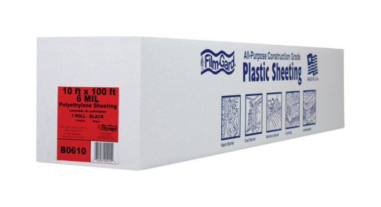 (image for) Film-Gard Plastic Sheeting 6 mil x 10 ft. W x 100