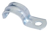 (image for) 2 in. Dia. Zinc-Plated Steel 1 Hole Str