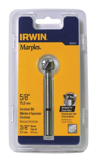 (image for) Marples 5/8 in. x 6 in. L Carbon Steel Forstner Drill Bit