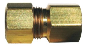 (image for) 1/2 in. Compression x 1/2 in. Dia. FPT Brass Adapter