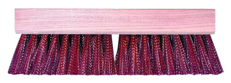 (image for) DECK BRUSH 10" BROWN POLY