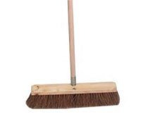 (image for) 18" PUSH BROOM W/HANDLE