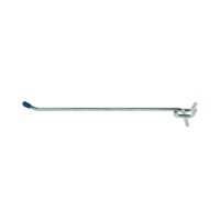 (image for) Silver Steel 8 in. Peg Hooks 2 pk