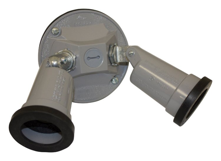 (image for) Electric Switch Controlled Gray Lamp Holder Kit Hardwired