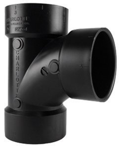 (image for) 1-1/2 in. Hub x 1-1/2 in. Dia. Hub ABS Sanitary T