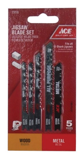 (image for) High Carbon Steel Universal Jig Saw Blade Set 5 pk