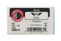 (image for) 1/2 in. Cold Forged Stainless Steel SAE Wing Nut 25 pk