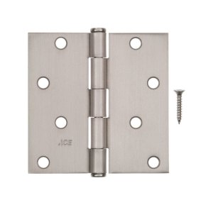 (image for) 4 in. L Satin Nickel Residential Door Hinge 1 pk