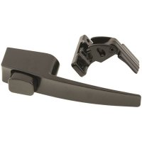 (image for) Latch with Hinge Free Handle Black