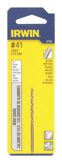 (image for) 2-3/8 in. L High Speed Steel Wire Gauge Bit 1 pc.