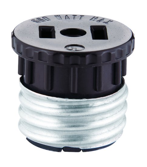 (image for) Polarized 1 outlets Polarized Socket Adapter 1 pk