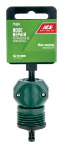 (image for) 1/2 in. Nylon/ABS Threaded Male Hose Mender Clamp