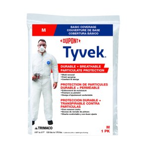 (image for) Tyvek Coverall with Hood and Boots White M 1 pk