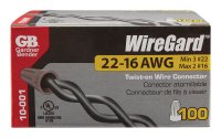 (image for) WireGard 22-16 Ga. Copper Wire Wire Connector Gra