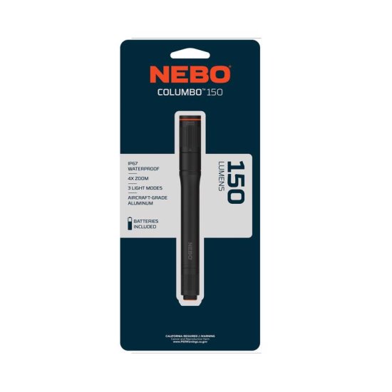 (image for) Nebo Columbo 150 lm Black LED Pen Light AAA Battery