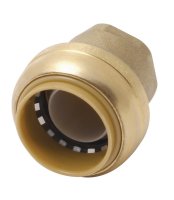 (image for) 1 in. Push Brass End Stop