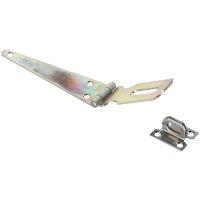 (image for) National Hardware Zinc-Plated Steel 6 in. L Hinge Hasp 1 pk