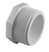 (image for) 1-1/4 in. MPT Plug PVC