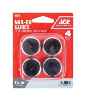 (image for) Silver 1.25 in. Nail-On Nickel/Nylon Chai