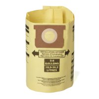 (image for) 1 in. L x 9.5 in. W Wet/Dry Vac Filter Bag 5-8 gal. 2