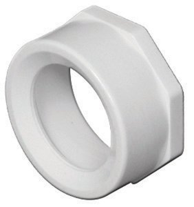 (image for) Schedule 40 4 in. Spigot x 3 in. Dia. Hub PVC Flu