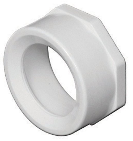 (image for) Schedule 40 4 in. Spigot x 3 in. Dia. Hub PVC Flu