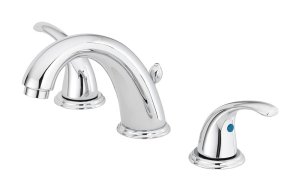(image for) Chrome Widespread Bathroom Sink Faucet 8 in.