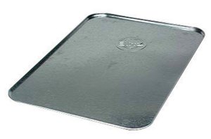 (image for) Galvanized Metal 5 oz. Rectangular Oil Drip Tray